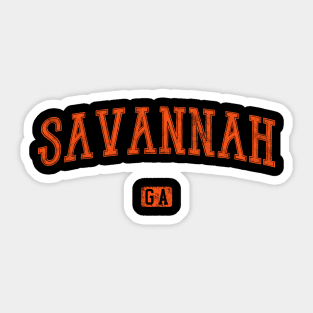 Savannah Georgia Sticker